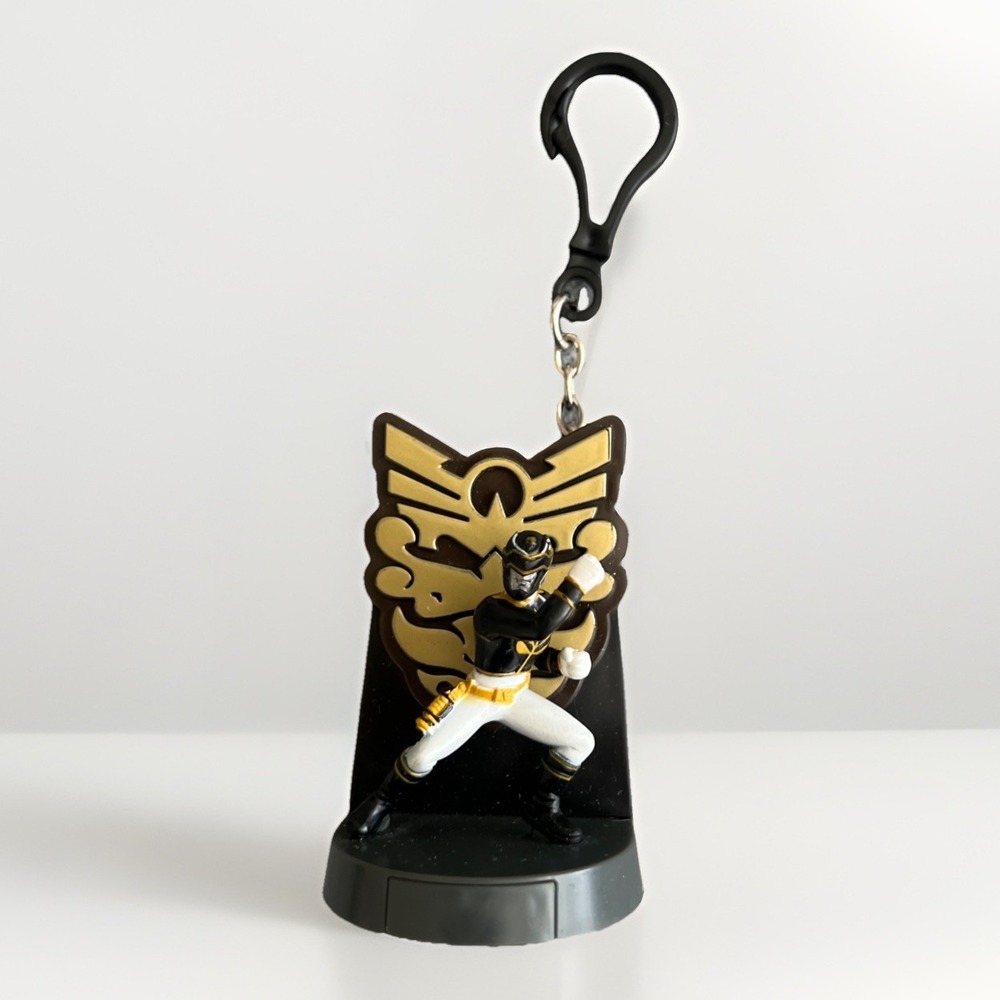Swappz Saban's Power Rangers Megaforce Black Ranger Figure w/ Backpack Clip New